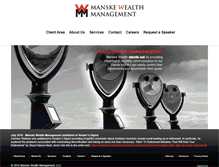 Tablet Screenshot of manskewealth.com